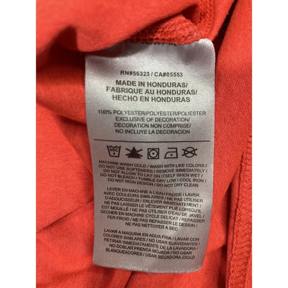 Nike Dri-Fit‎ Mens Orange T-Shirt Athletic Shirt Size Small - Picture 6 of 9